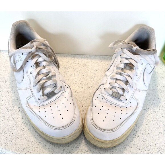 Nike Men\'s Air Force 1 Low \'07 White Athletic Shoes Sneakers 315122-111 Size 12 main image 12